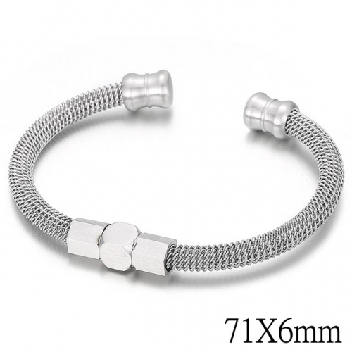 BC Wholesale Stainless Steel Jewelry Bangles NO.#SJ2B147175