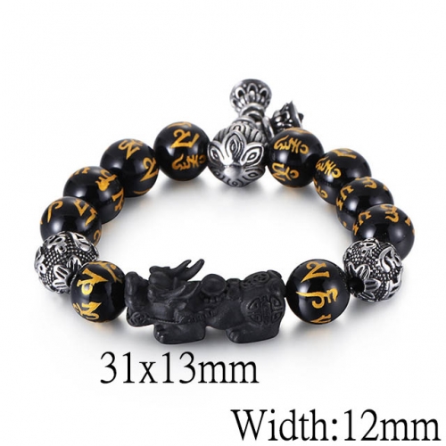 BC Wholesale Jewelry Stainless Steel 316L Good Quality Bracelets NO.#SJ2B119648