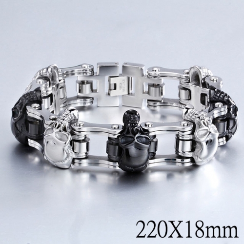 BC Wholesale Jewelry Stainless Steel 316L Good Quality Bracelets NO.#SJ2B57087