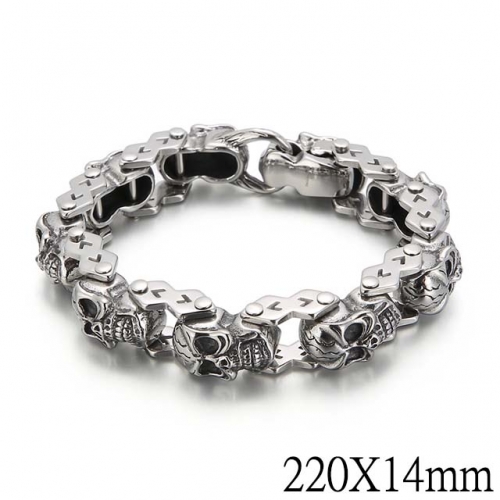 BC Wholesale Jewelry Stainless Steel 316L Good Quality Bracelets NO.#SJ2B148349