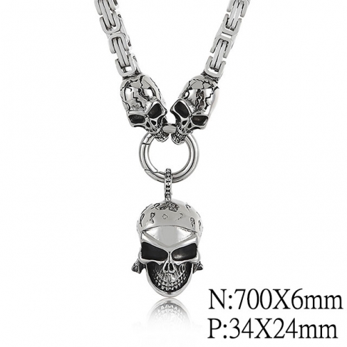BC Wholesale Jewelry Stainless Steel 316L Men's Necklace NO.#SJ2N199269