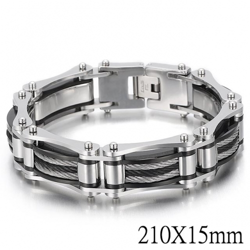 BC Wholesale Jewelry Stainless Steel 316L Good Quality Bracelets NO.#SJ2B139387