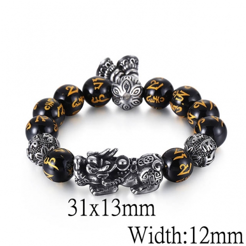 BC Wholesale Jewelry Stainless Steel 316L Good Quality Bracelets NO.#SJ2B119647