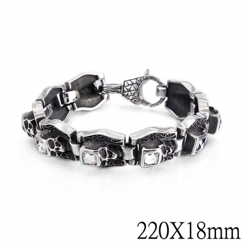 BC Wholesale Jewelry Stainless Steel 316L Good Quality Bracelets NO.#SJ2B122865