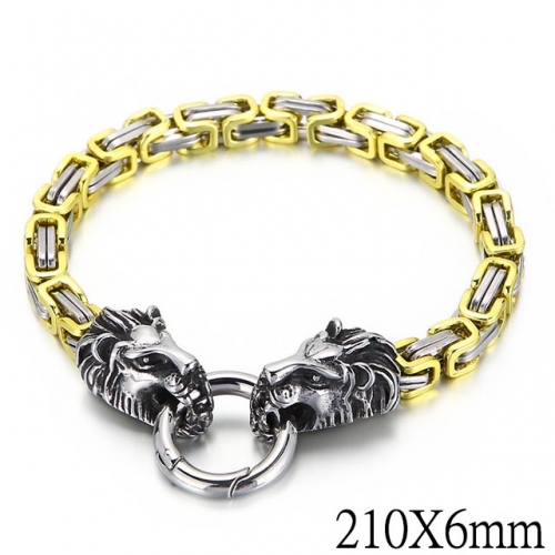 BC Wholesale Jewelry Stainless Steel 316L Good Quality Bracelets NO.#SJ2B150540