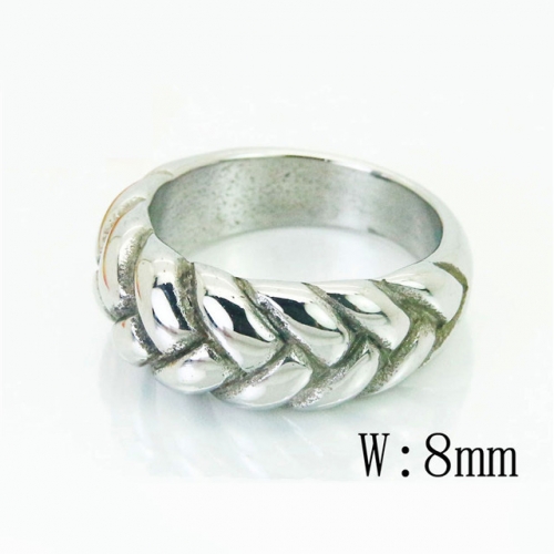 BC Wholesale Stainless Steel 316L Jewelry Rings NO.#BC22R0947HHD