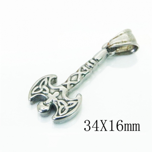 BC Wholesale Stainless Steel 316L Jewelry Pendant NO.#BC39P0535JS
