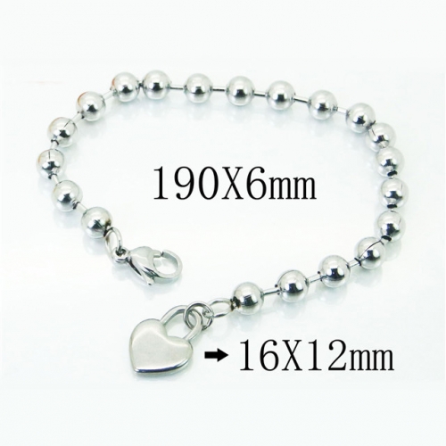 BC Wholesale Stainless Steel 316L Jewelry Bracelets NO.#BC39B0738LE