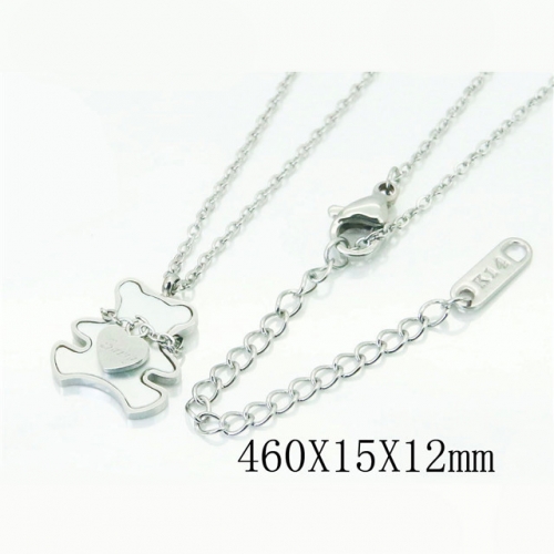BC Wholesale Jewelry Stainless Steel 316L Popular Necklace NO.#BC47N0118NE