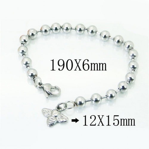 BC Wholesale Stainless Steel 316L Jewelry Bracelets NO.#BC39B0743LF