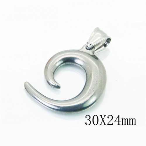 BC Wholesale Stainless Steel 316L Jewelry Pendant NO.#BC39P0525JY