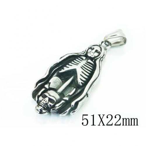 BC Wholesale Stainless Steel 316L Jewelry Pendant NO.#BC22P0819HIF