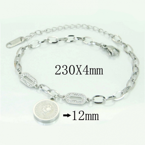 BC Wholesale Jewelry Stainless Steel 316L Bracelets NO.#BC19B0722HDD