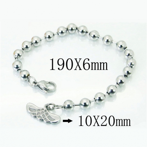BC Wholesale Stainless Steel 316L Jewelry Bracelets NO.#BC39B0678LT