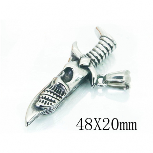 BC Wholesale Stainless Steel 316L Jewelry Pendant NO.#BC22P0823HIR