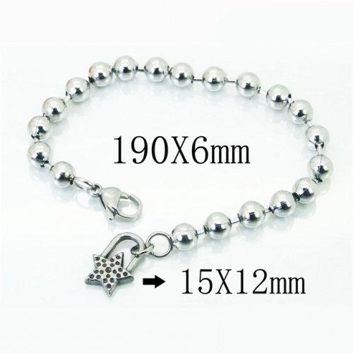 BC Wholesale Stainless Steel 316L Jewelry Bracelets NO.#BC39B0733LC