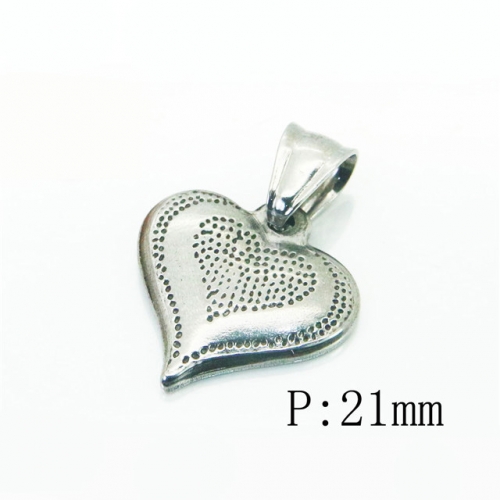BC Wholesale Stainless Steel 316L Jewelry Pendant NO.#BC39P0519JQ