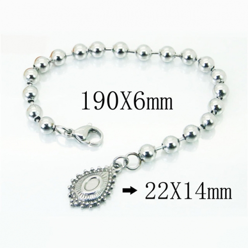 BC Wholesale Stainless Steel 316L Jewelry Bracelets NO.#BC39B0708LZ