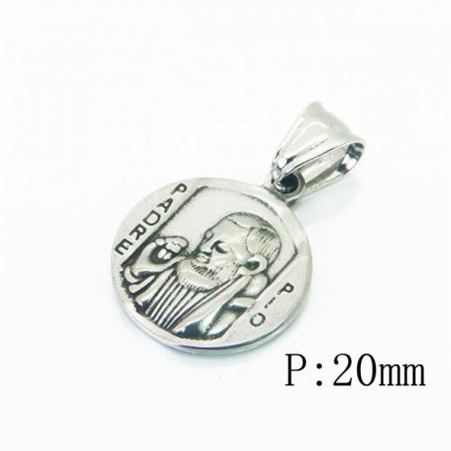 BC Wholesale Stainless Steel 316L Jewelry Pendant NO.#BC39P0530JX