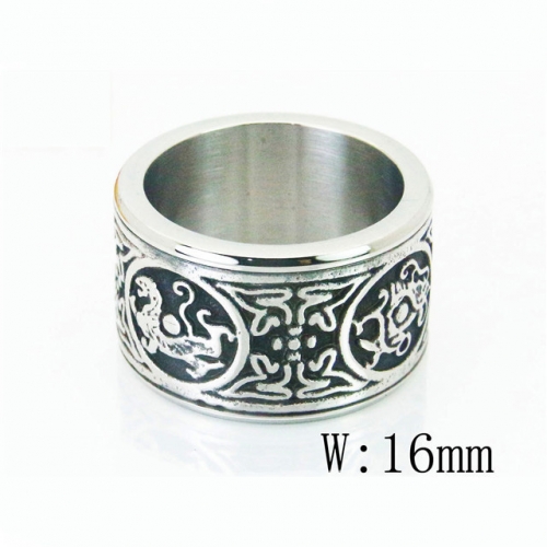 BC Wholesale Stainless Steel 316L Jewelry Rings NO.#BC22R0942HJA