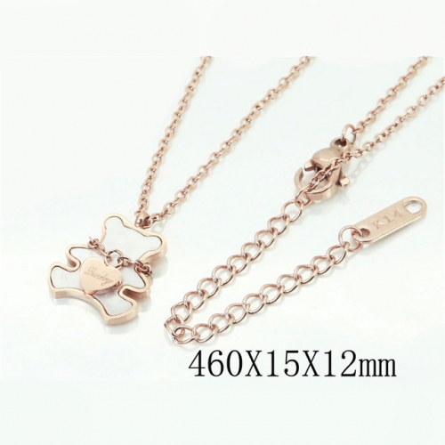 BC Wholesale Jewelry Stainless Steel 316L Popular Necklace NO.#BC47N0120OL