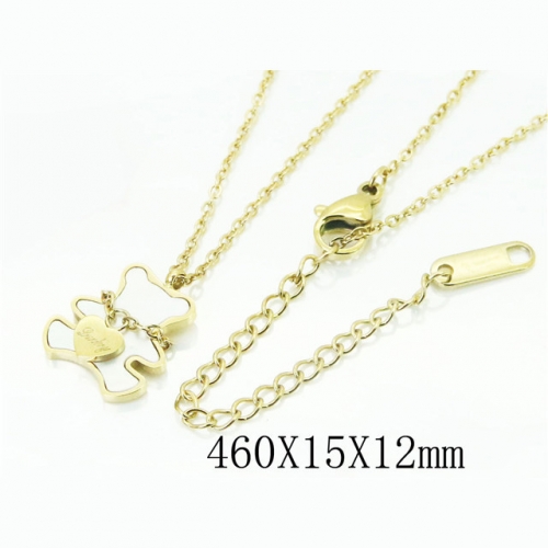 BC Wholesale Jewelry Stainless Steel 316L Popular Necklace NO.#BC47N0119OL