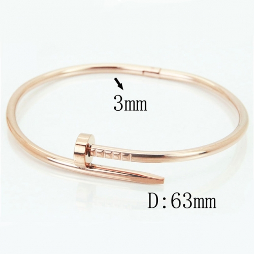 BC Wholesale Stainless Steel Jewelry Bangles NO.#SJ60B0224HVV