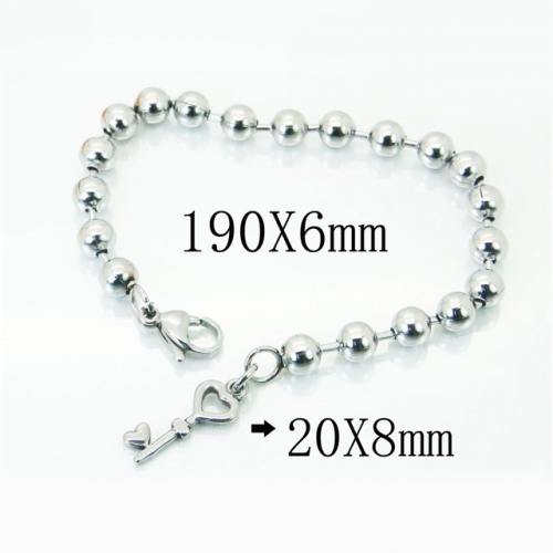 BC Wholesale Stainless Steel 316L Jewelry Bracelets NO.#BC39B0742LD