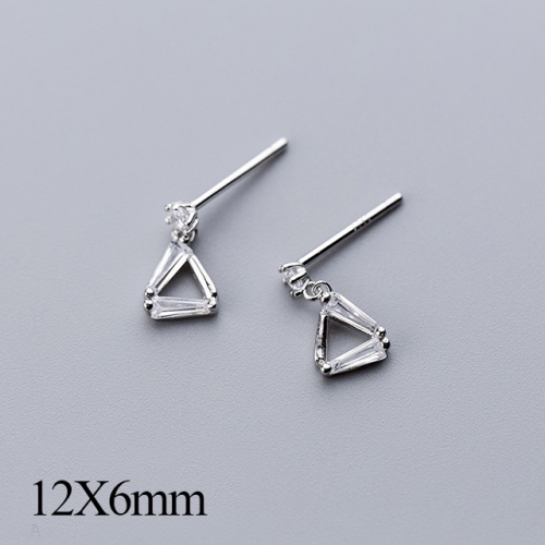 BC Jewelry Wholesale 925 Silver Jewelry Fashion Earrings NO.#925J5SEG0687