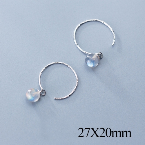 BC Jewelry Wholesale 925 Silver Jewelry Fashion Earrings NO.#925J5EG0576