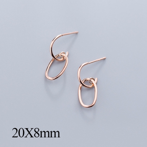 BC Jewelry Wholesale 925 Silver Jewelry Fashion Earrings NO.#925J5REG0991