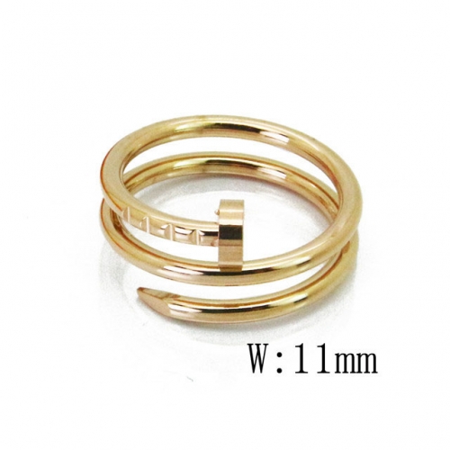 Wholesale Stainless Steel 316L Hollow Rings NO.#BC14R0607MQ