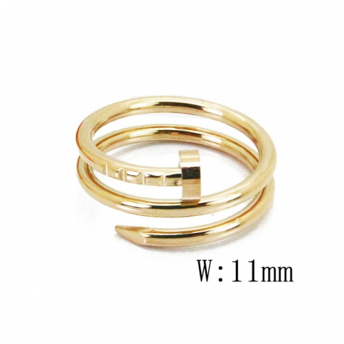 Wholesale Stainless Steel 316L Hollow Rings NO.#BC14R0622MA