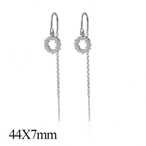 BC Jewelry Wholesale 925 Silver Jewelry Fashion Earrings NO.#925J5SEG0825