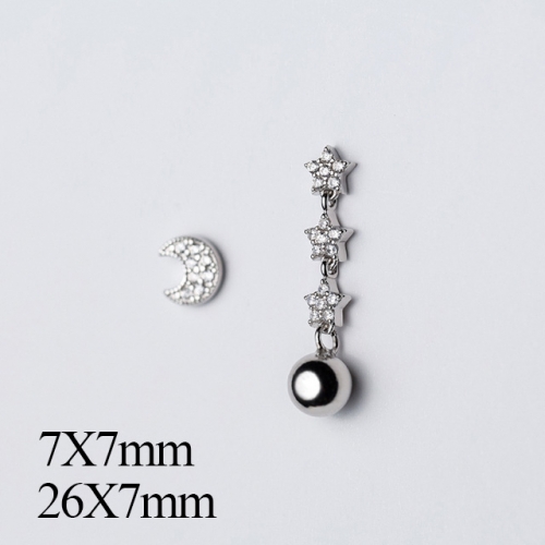 BC Jewelry Wholesale 925 Silver Jewelry Fashion Earrings NO.#925J5E6612