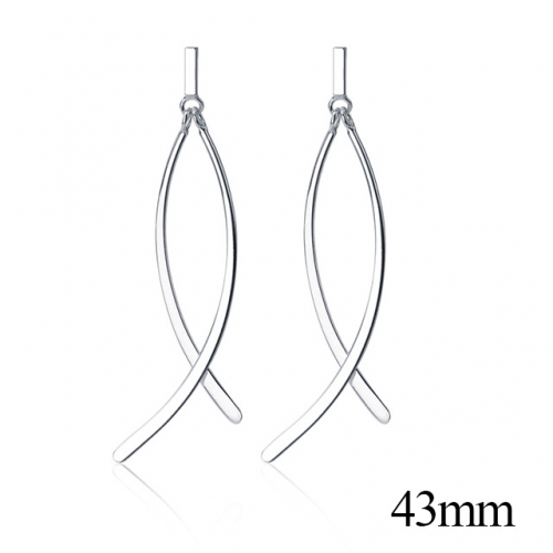 BC Jewelry Wholesale 925 Silver Jewelry Fashion Earrings NO.#925J5EG2425