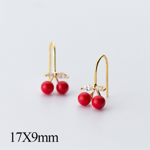 BC Jewelry Wholesale 925 Silver Jewelry Fashion Earrings NO.#925J5GE7633