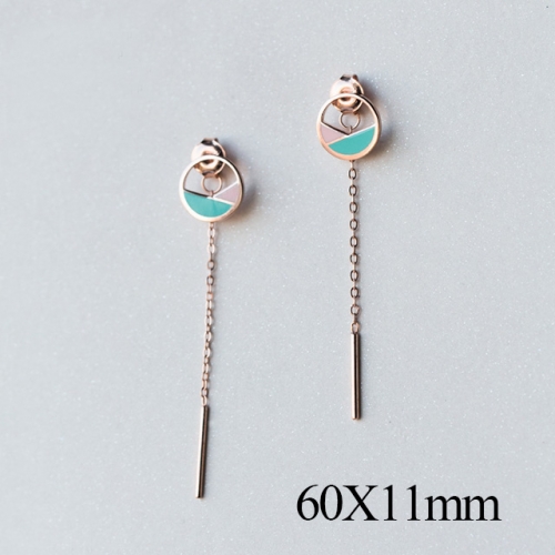 BC Jewelry Wholesale 925 Silver Jewelry Fashion Earrings NO.#925J5E3818