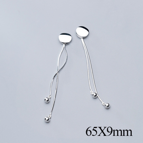 BC Jewelry Wholesale 925 Silver Jewelry Fashion Earrings NO.#925J5SEG2806