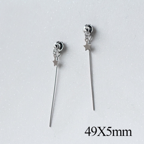 BC Jewelry Wholesale 925 Silver Jewelry Fashion Earrings NO.#925J5E4808