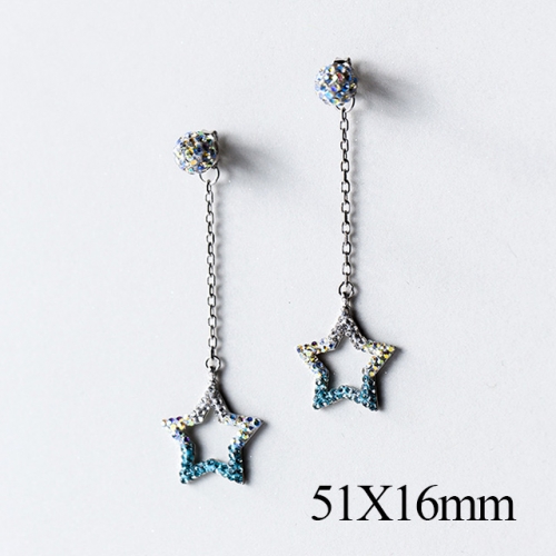 BC Jewelry Wholesale 925 Silver Jewelry Fashion Earrings NO.#925J5E5355