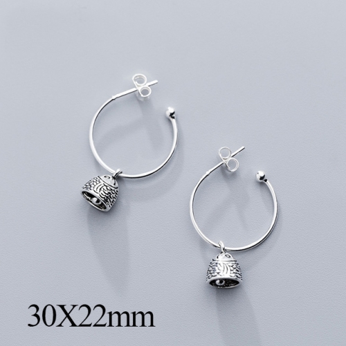 BC Jewelry Wholesale 925 Silver Jewelry Fashion Earrings NO.#925J5EG1375
