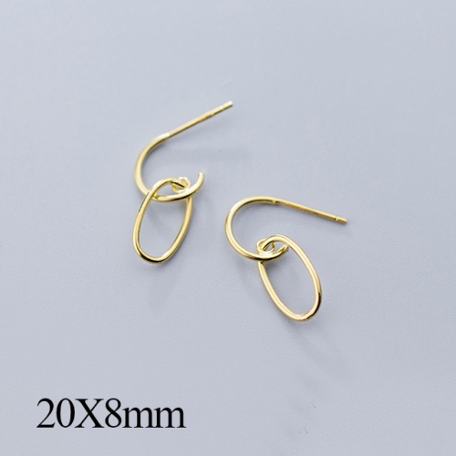 BC Jewelry Wholesale 925 Silver Jewelry Fashion Earrings NO.#925J5GEG0991