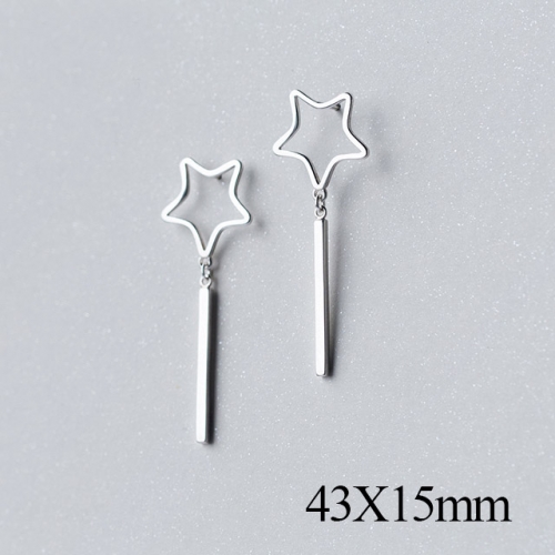 BC Jewelry Wholesale 925 Silver Jewelry Fashion Earrings NO.#925J5E3378