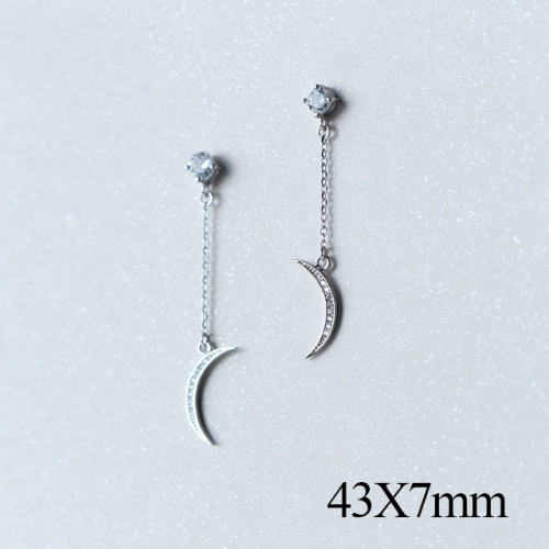 BC Jewelry Wholesale 925 Silver Jewelry Fashion Earrings NO.#925J5E2595