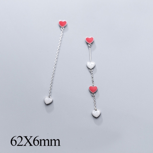 BC Jewelry Wholesale 925 Silver Jewelry Fashion Earrings NO.#925J5SEG1389