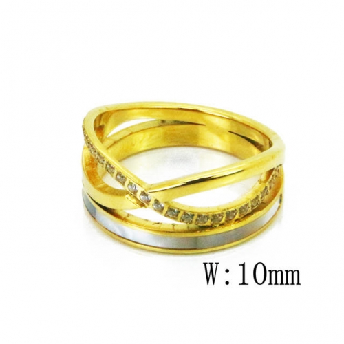 Wholesale Stainless Steel 316L Hollow Rings NO.#BC14R0642HLX