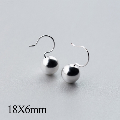 BC Jewelry Wholesale 925 Silver Jewelry Fashion Earrings NO.#925J5LE3517