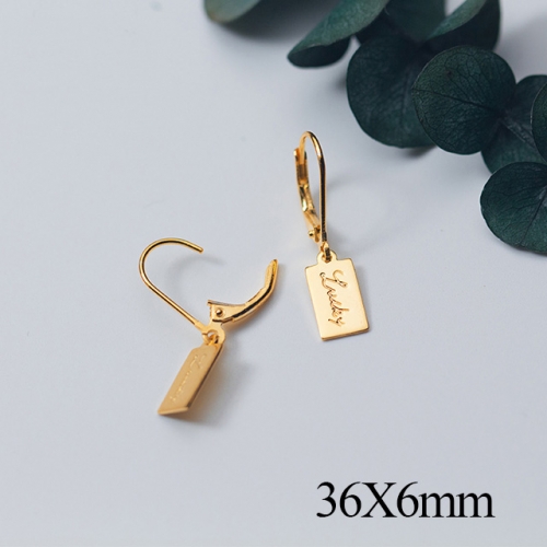 BC Jewelry Wholesale 925 Silver Jewelry Fashion Earrings NO.#925J5GE8934