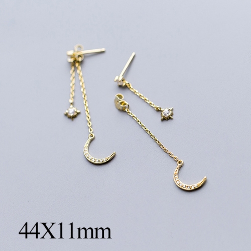 BC Jewelry Wholesale 925 Silver Jewelry Fashion Earrings NO.#925J5GEG0773